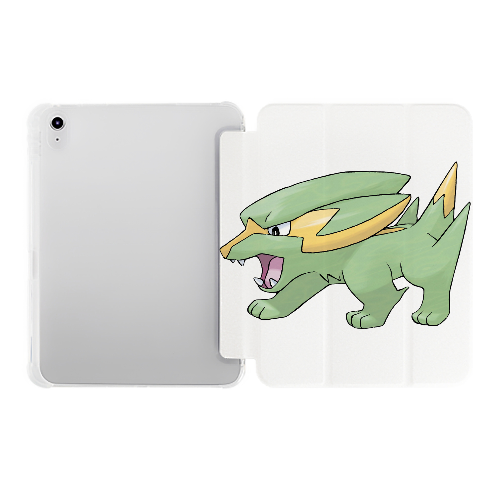 （画像用） ポケットモンスター Pokémon IPad ケース ペン収納付き 三つ折りスタンド PUレザー×シリコン 対応機種9.5/10.5/10.9インチ